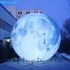 パーティー風船巨大な膨脹可能なムーンボール3m / 6mの空気爆発衛星の照明膨脹させた月の膨脹させた月