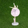 3PCS Ballerina Statue Desktop Ozdoba tańcząca dziewczyna rzemieślnicza sztuka figurki wystrój domu