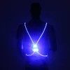 Roupas de corrida de moto ly 1 peça, colete reflexivo com led, cinto de segurança, corrida noturna, ciclismo, brilho sd66918012977