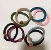 Neue 8-farbige koreanische Version von glänzenden Metallgummibändern Kopfseilanzug für Armbänder elastisches Haarband Kopfschmuck Schmuckzubehör VIP-Geschenk