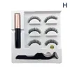 5 magneet wimper magnetische vloeibare eyeliner magnetische valse wimpers pincet set waterdichte langdurige wimper3846674