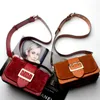 디자이너 - 새로운 유럽과 미국 스타일 장기 가방 여성 단일 어깨 가죽 가방 새로운 서리 낀 핸드백
