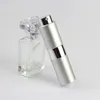 8ML 15ML Mini Portable Aluminum Telescop Refillable Perfume Bottle With Atomizer Empty Parfum Case With Gift Boxes For travel