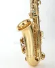 Marwewate Alto Eb Tune Saxofoon Hoge Kwaliteit Messing E Flat Gold Lak Saxofoon Nieuwe Collectie Muziekinstrument Gratis verzending