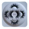 New 3Pairs 15-18mm Fake 3d Mink Eyelashes Natural False Eyelashes Mink Lashes Eyelash Extension Makeup Tool