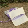 Embroidery Chinese knot Small Gift Bag Drawstring Christmas Pouch Empty Sachet Bag Cloth Jewelry Pouch Wedding Party Favor Bags 10pcs/lot