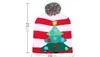 Christmas Beanie Hat Scarf Set For Led Knitted Flashing Scarves Kit Cap For Snowflake Elk Reindeer Xmas Tree Party Props XD21178