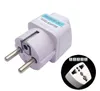 100 PCSLOlot Universal 2 -pinowy AC Power Electrical Wtyk Adapter Przekształcenie Podróż Radowa Ładowarka UKUSAU do UE Gniazdo adaptera 8195542