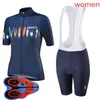 Femmes Morvelo Team Cyclisme Jersey Ensemble Été Respirant À Manches Courtes VTT Vêtements De Vélo Ropa Ciclismo Mujer Vélo Sports Uniforme Y21031813