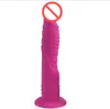 7 Velocidade Vibrador Anal para Mulher Realista Ventosa Dildo Vibrador Silicone Butt Plug Pênis Anal Vibrando Brinquedos Adultos Do Sexo