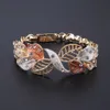 African Dubai Goldschmuck Nigerian Kristall Halskette-Band-Ohrringe Ring Frauen italienischen Brautschmuck Sets Hochzeit Zubehör