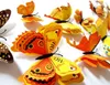 3D-Schmetterling-Wandaufkleber, 12 Stück, Abziehbilder, Heimdekoration für Kühlschrank, Küche, Wohnzimmer, Heimdekoration EEA384