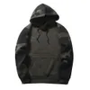 Camouflage Jackets Men Hooded Letter Print Casual Fleece Tactical Jacket Autumn Thin Camo Hoodies Pullover