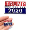 Donald Trump Brosch Metal Button Badge Cloth Pins United States VD Kampanj Kvinnor Män Smycken Nyaste FY6103