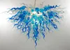 Lampor Mode Design Hign Hängande ljuskronor Matsal Ljus Hem Konstnärlig Dekoration Style Mixed Colored Glass Crystal Chandelier