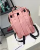 Modischer Rucksack mit großer Kapazität, reine Farbe, College-Stil, Studenten-Schultasche, Nylon-Reisetaschen, 14 Farben
