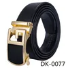 Cinturones diseñador de la correa para hombre hebilla automática negocio Ceinture lujo cinturones de cuero genuino para los hombres cinturón de cintura envío DK-2012