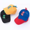 Cute Cartoon Animals Baseball Cap For Kids Summer Adjustable Boys Girls Hip Hop Hat Outdoor Snapback Baseball Caps casquette