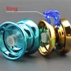 Metal yoyo top çocuk oyuncakları metal yatak ipi hile yo-yo topu komik yoyo profesyonel eğitim oyuncakları