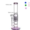 Nouveau verre eau bongs narguilés fumer tuyau de verre barboteur capiteux dab plates-formes bras arbre perc unique bong