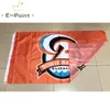 Флаг MiLB Bowie Baysox 3*5 футов (90 см * 150 см) полиэстеровый баннер, украшение для летающего дома и сада, праздничные подарки