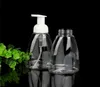 300ml Hand Pump Liquid Soap Dispenser Plastic Bathroom Hotel Liquid Soap Foam Bottle Clear Foam Make Up Shampoo Lotion Containers SN2523