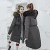 Wholesale- Long Clothes Women's Womens Down Coats Jacket With Camel Wool Jackets Brands Cotton Loose Waterproof Women