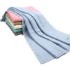 15 couleurs 100 * 80 cm bébé tricoté couverture nouveau-né couleur unie couverture douce poussette envelopper couvertures infantile Swaddle pour enfant en bas âge literie M2027