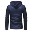 2019 männer Jeans Jacken Herbst Mit Kapuze Blau Denim Mantel Für Männer Hohe Qualität Fashion Solid dünne Outwear Windjacken