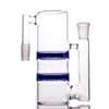 Nargile 90 derece Kül Catcher İki Bedenler PERC 14 ila 14mm 18mm Eklem Su borusu için farklı renk ashcatcher