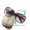 Óculos de leitura multifocal feminino óculos de sol olhar perto de longe bifocais óculos multifuncionais lupa lente gradiente r5 c197087237