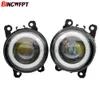 2pcs / pair (vänster + höger) Angel Eye Led Dimljus för Peugeot Partner Tepee 2008-2017 för Peugeot 307 Sedan 307 CC 307 Estate