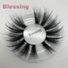 25mm falska ögonfransar tjocka strip 25mm 3d mink fransar hela anpassade förpackningsetikett makeup dramatisk lång mink fransar5254893