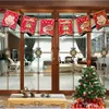 Julbanner 2019New Christmas Decoration Fabric Shopping Mall Restaurant Decorer Banner Home