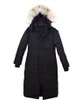 Giacca cappotto canadese Goose da donna douduone femme cappotti invernali Parka Vero collo di pelliccia di lupo Anatra bianca Capispalla Cappotti donna di giacche moda