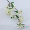 Falso Longo Haste Bougainvilleea flor (3 hastes / pedaço) 37.4 "Flor de triângulo de simulação de comprimento para decoração floral de casamento em casa