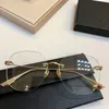verres de lunettes en or