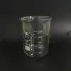 1pcs / parti 50ml till 2000ml Transparent Graduated Glass Bägare Lab Mätkopp Volymetrisk Glassware Chemistry Experiment Tool