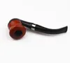 2023 Hot-selling removable cover filter pipe filter cigarette holder bakelite pipe bend handle acrylic