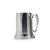 Detailhandel en groothandel 16oz dubbele muur roestvrijstalen tankard, roestvrijstalen biermok 5 stks