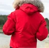 ファッション冬の女性爆撃機パーカーデザイナーダウンパーカスクラシックフード付きジャケット女性の屋外温かいコートカスタマイズプラスサイズ