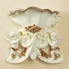 Harzkunst Vasen Home Decorative European Style Kreative Hängende Wand Vase Hochzeit Home Dekoration Wohnzimmer Tisch Blume Vase2727