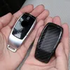 Carbon Fiber Car Key защитный чехол сумка для ключей Mercedes Benz W205 W213 W177 W167 A C E S G Class GLE автоаксессуары