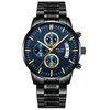 CWP Goldenhour Design racional Quartz Mens rel￳gio de cinta inoxid￡vel Erkek Kol Saati Sport Calendar Wristwatch Relogio Masculino271S