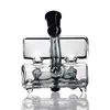 4.3 inchs Small Ash Catcher 14mm Thick Glass 18mm Ash Catcher Percolator Water Bong Smoking Water Pipes For Hookahs Bong