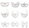 máscara de máscara branca mascotes