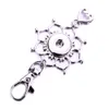 Noosa Chunks Snap Button Sieraden Metalen Owl Heart Snap Sleutelhanger Crystal 18mm Snap Button Sleutelhangers Sleutelhanger Sleutelhanger Voor Vrouwen