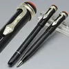 Luxury Colletion Pen Red Classic Black Resin Special 1912 Heritage Edition Roller Ball Pens with Unique Snake Clip