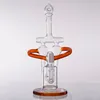 Glasbong vattenpipor Dab Rig Water Pipes Återvinningsbubblare med 14 mm glasskål oljepipa röktillbehör