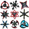 Naruto Fidget Spinner Vinger Speelgoed Zinklegering Metalen Hand Spinners Vingertop Gyro Tol Stress Relief Decompressie Speelgoed Angst Reliever